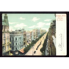 CIUDAD DE BUENOS AIRES AV DE MAYO MUY LINDA ANTIGUA TARJETA POSTAL